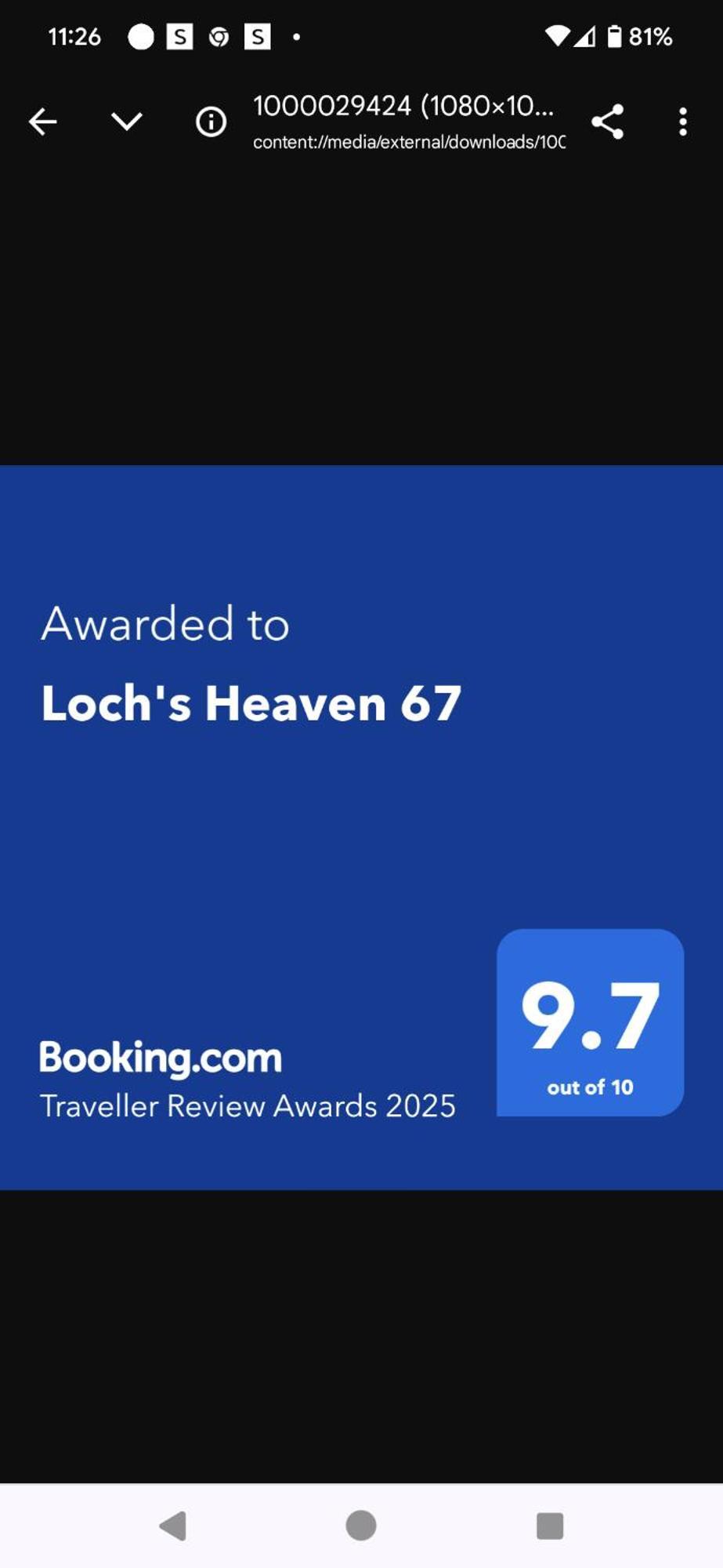 Loch'S Heaven 67 Βίλα Balminnoch Εξωτερικό φωτογραφία